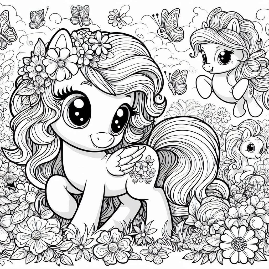 My Little Pony Boyama Sayfaları