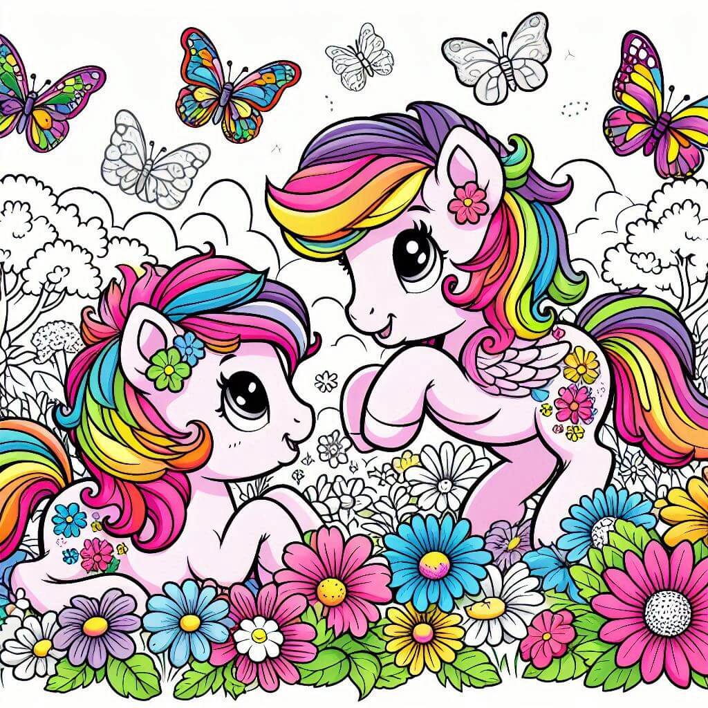 My Little Pony Boyama Sayfaları