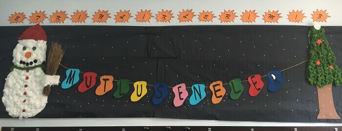 Yeni Yıl Pano Çalışmaları