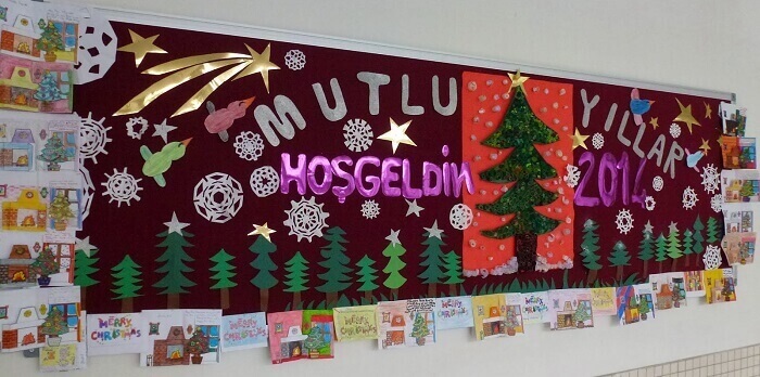 Yeni Yıl Pano Çalışmaları