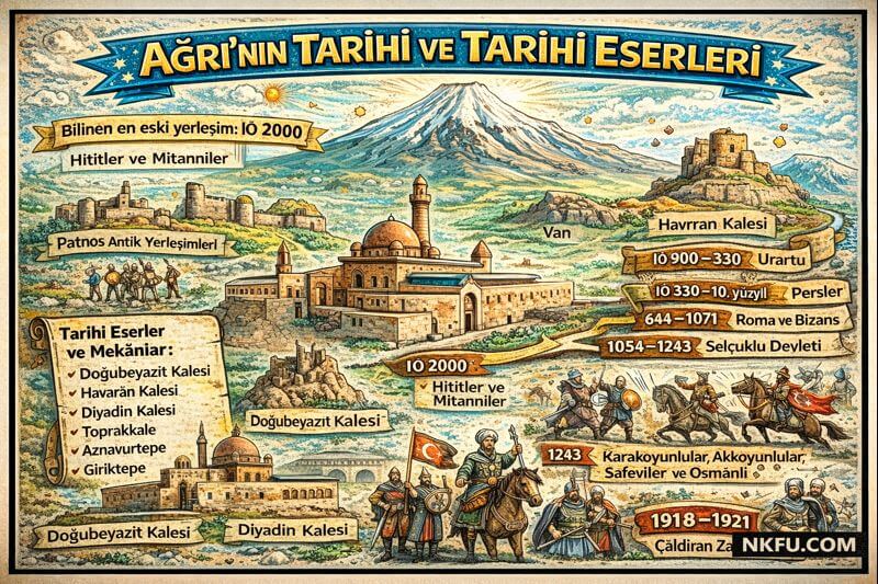 Ağrı İlinin Tarihçesi