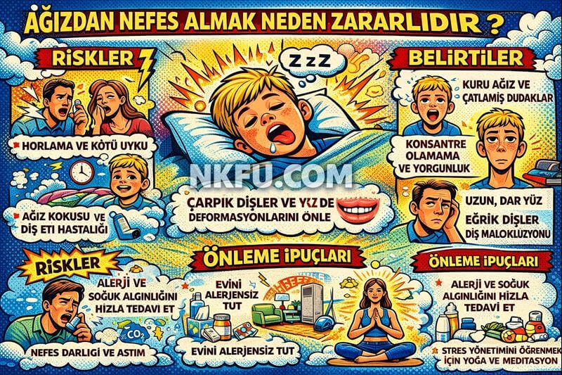 Ağızdan Nefes Almanın Zararları