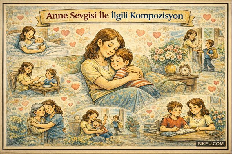 Anne Sevgisi ile İlgili Kompozisyon