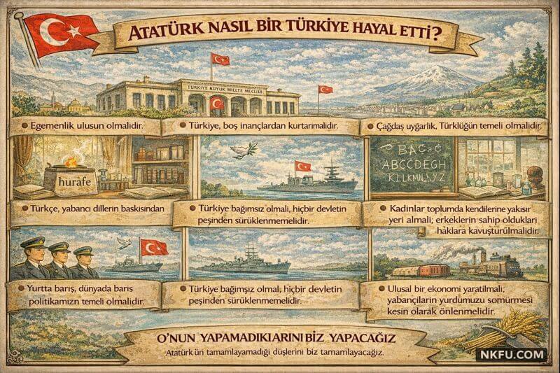 Atatürk Nasıl Bir Türkiye Hayal Etti