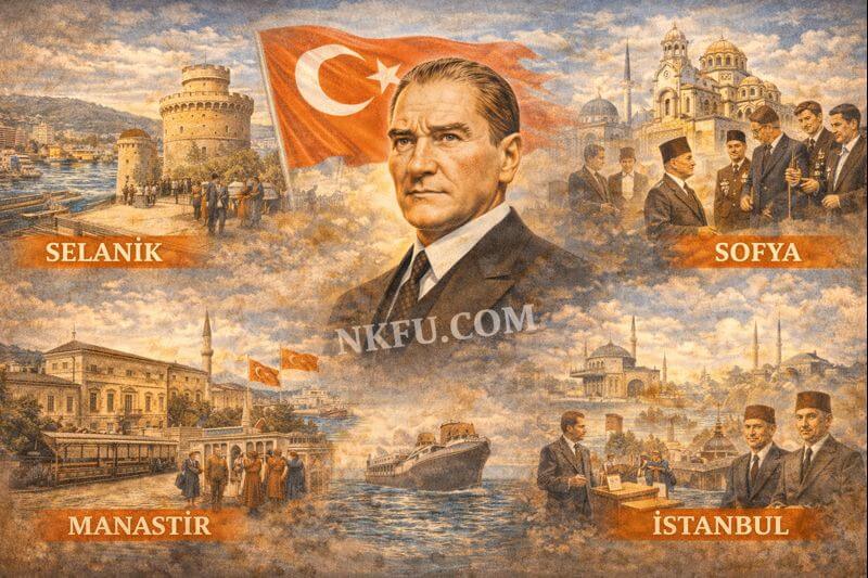 Atatürk'ün Hayatındaki 4 Önemli Şehir