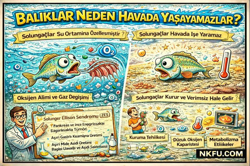 Balıklar Neden Havada Nefes Alamazlar