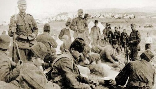 Balkan Savaşları Esnasında Çekilmiş Bir Fotoğraf