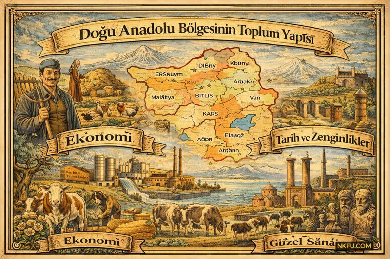 Doğu Anadolu Bölgesi'nin Tarihi, Toplumsal Yapısı ve Ekonomisi