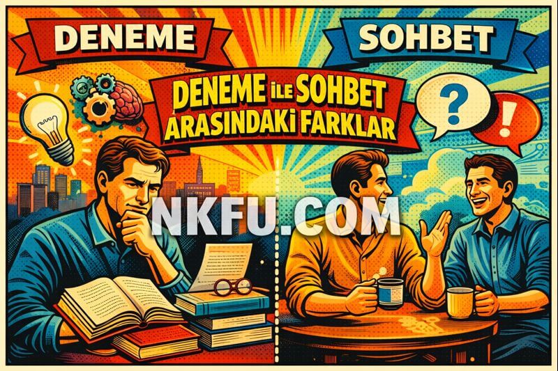 Deneme ile Sohbet Arasındaki Farklar Nelerdir