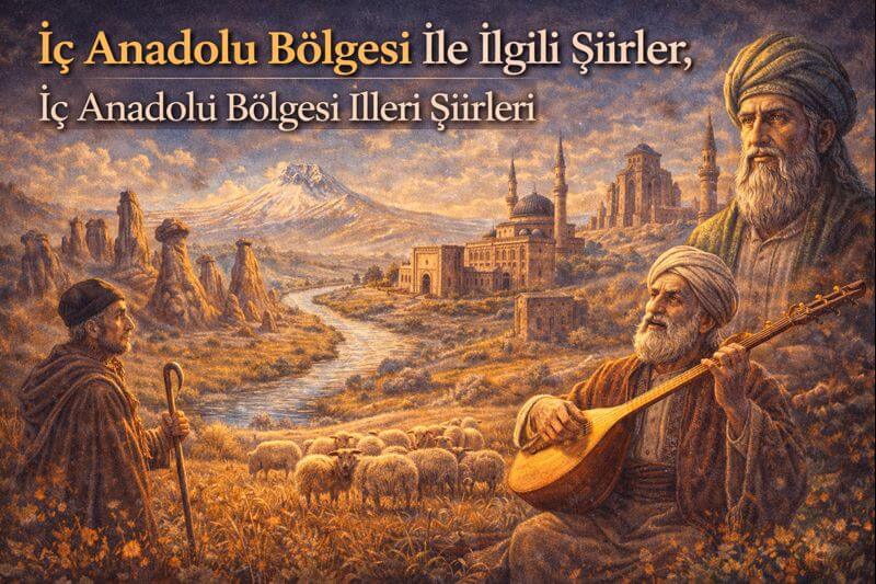 İç Anadolu Bölgesi İle İlgili Şiirler, İç Anadolu Bölgesi İlleri Şiirleri