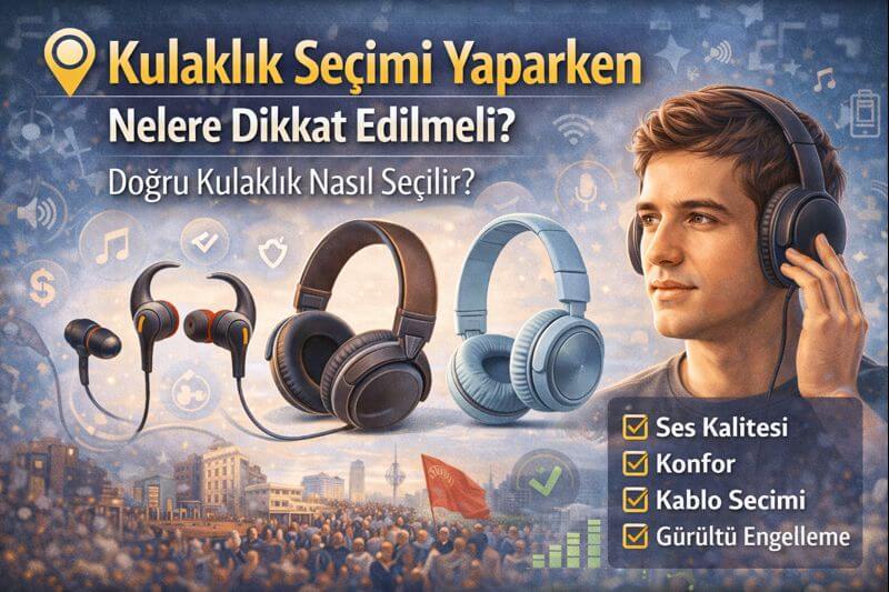Kulaklık Seçimi Yaparken Nelere Dikkat Edilmeli? Doğru Kulaklık Nasıl Seçilir?