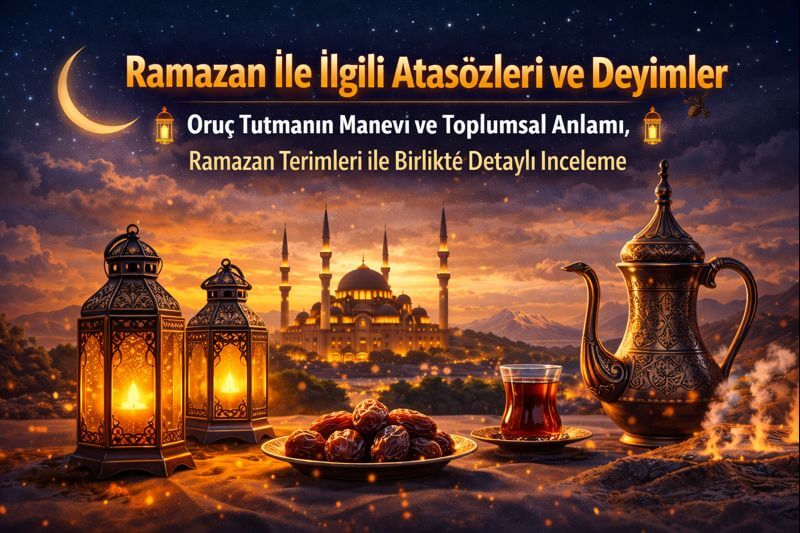 Ramazan İle İlgili Atasözleri ve Deyimler