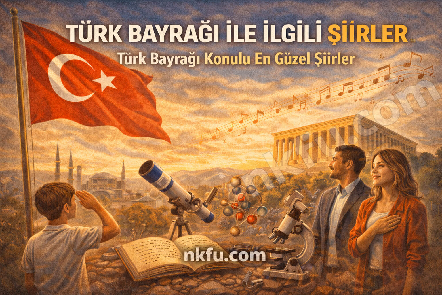 Türk Bayrağı İle İlgili Şiirler