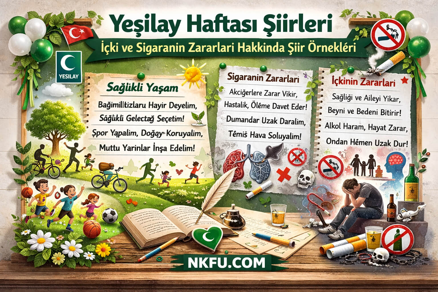 Yeşilay Haftası Şiirleri