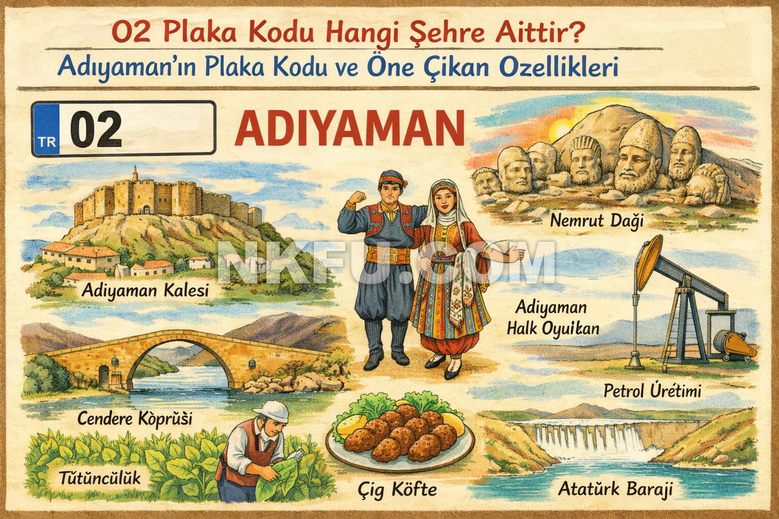 02 Plaka Kodu Hangi Şehre Aittir?
