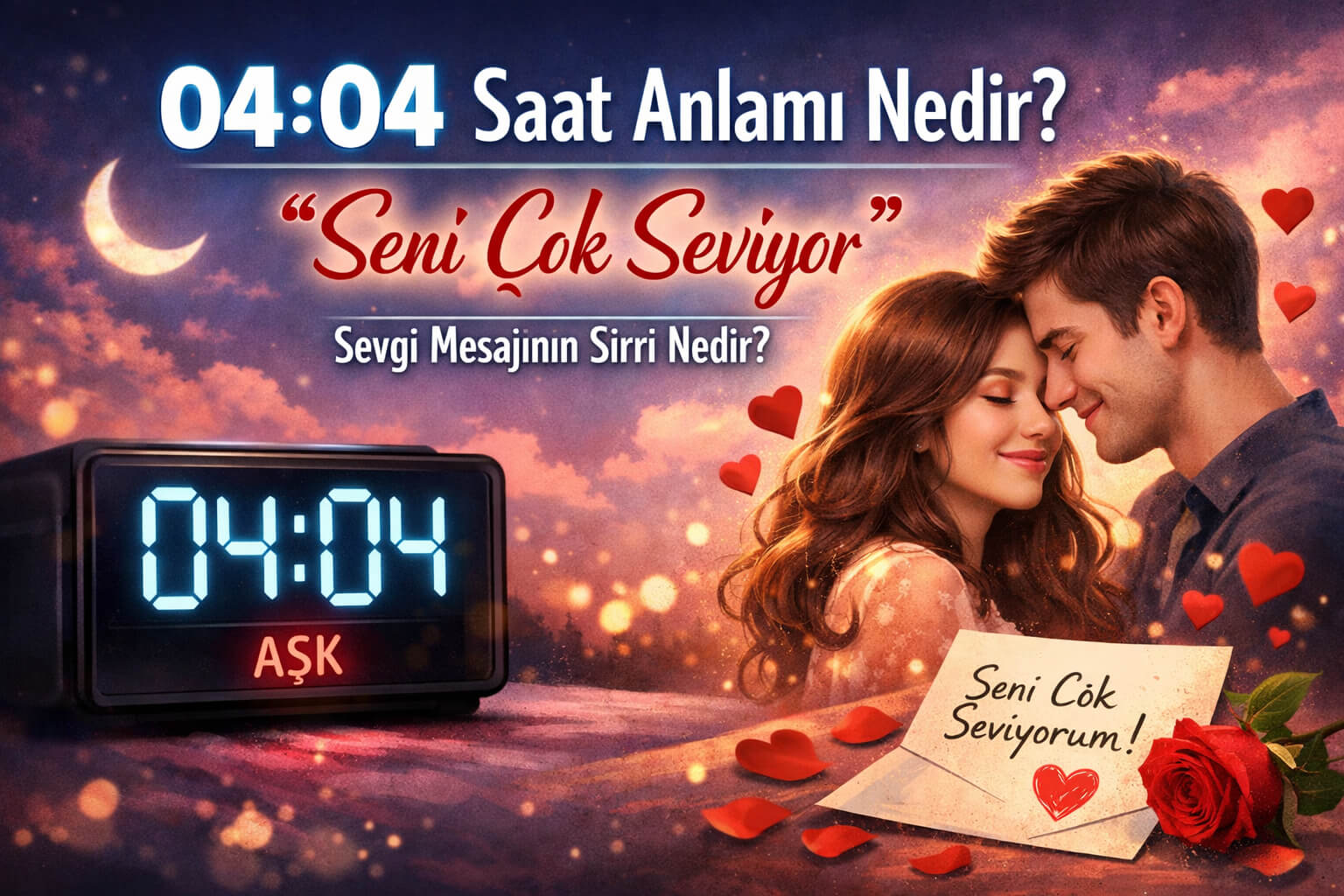 04:04 Saat Anlamı Nedir? "Seni Çok Seviyor" Sevgi Mesajının Sırrı Nedir?