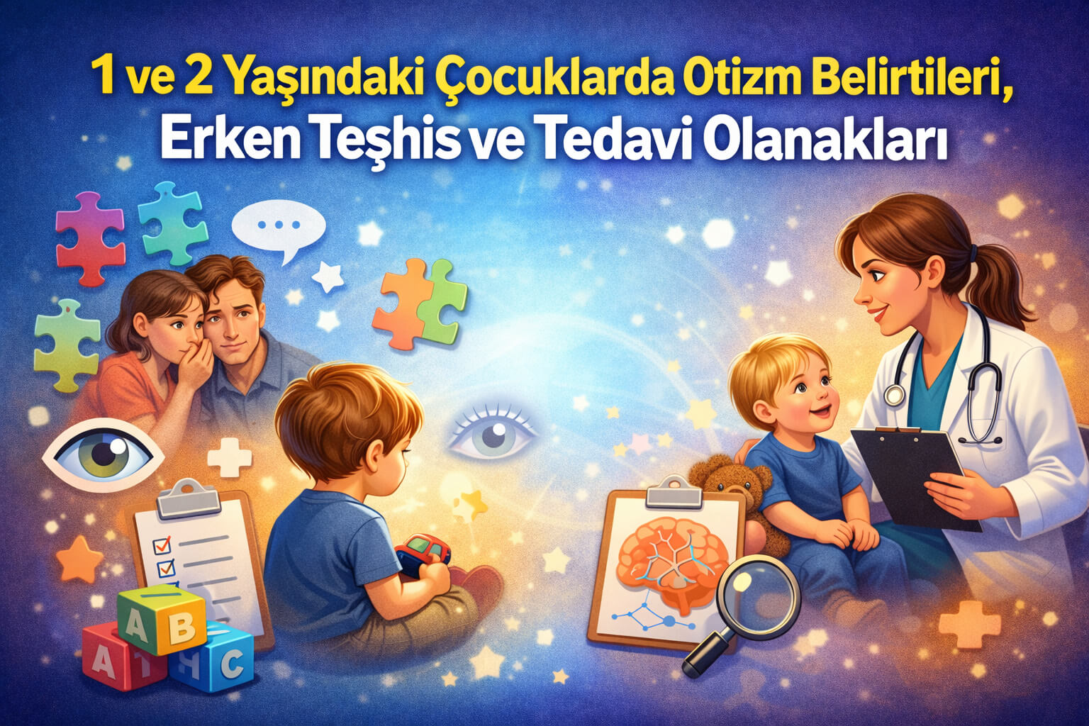 1 ve 2 Yaşındaki Çocuklarda Otizm Belirtileri, Erken Teşhis ve Tedavi Olanakları
