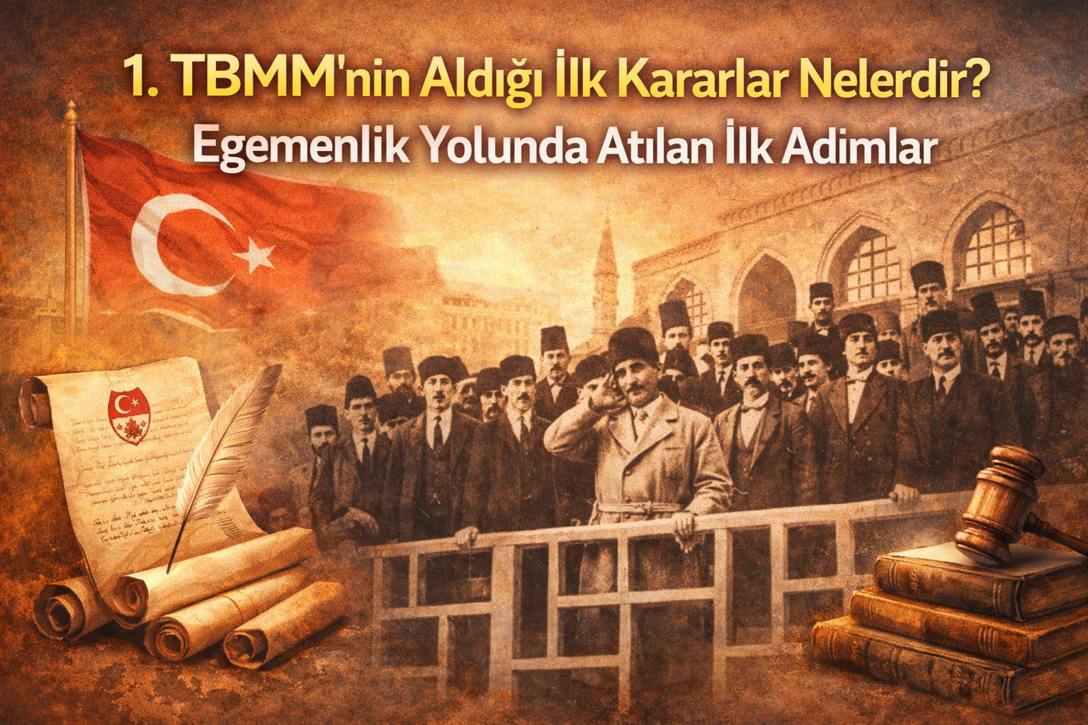 1. TBMM'nin Aldığı İlk Kararlar Nelerdir