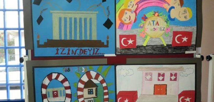 10 Kasım Resmi Nasıl Çizilir