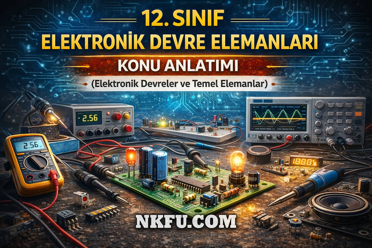 12. Sınıf Elektronik Devre Elemanları Konu Anlatımı