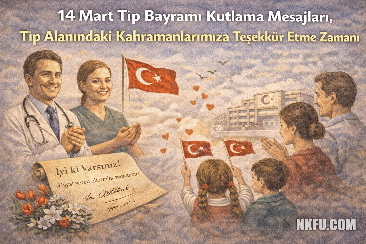 14 Mart Tıp Bayramı Kutlama Mesajları