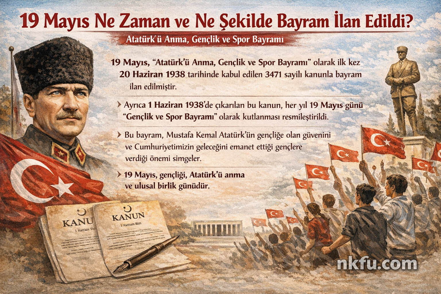 19 Mayıs Ne Zaman ve Ne Şekilde Bayram İlan Edildi?