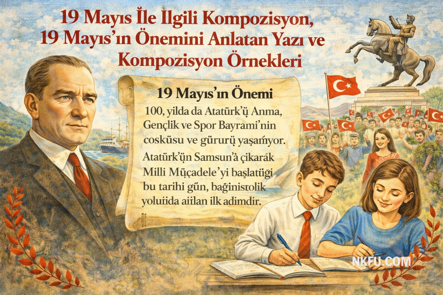 19 Mayıs İle İlgili Kompozisyon