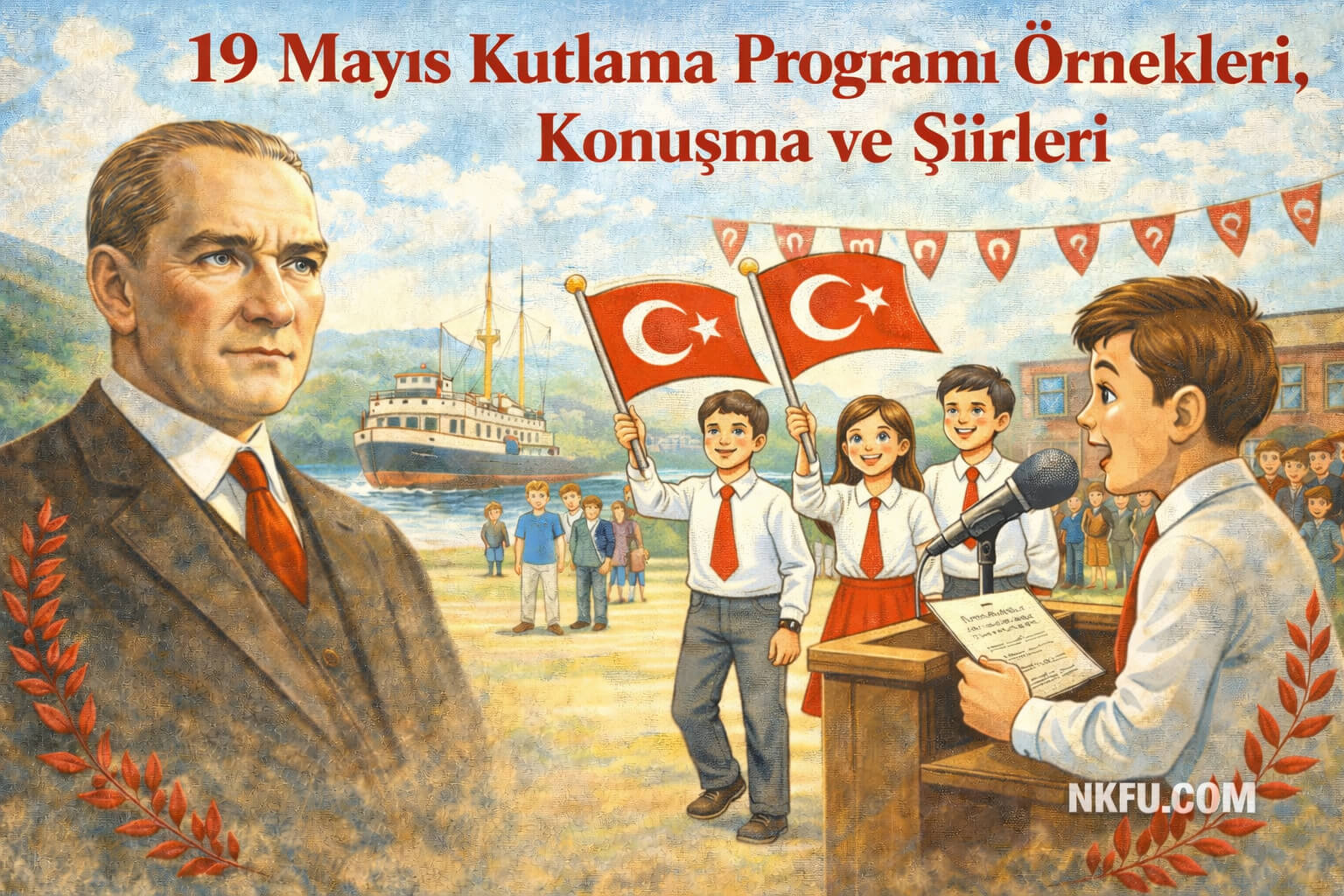 19 Mayıs Kutlama Programı Örnekleri, Konuşma ve Şiirleri