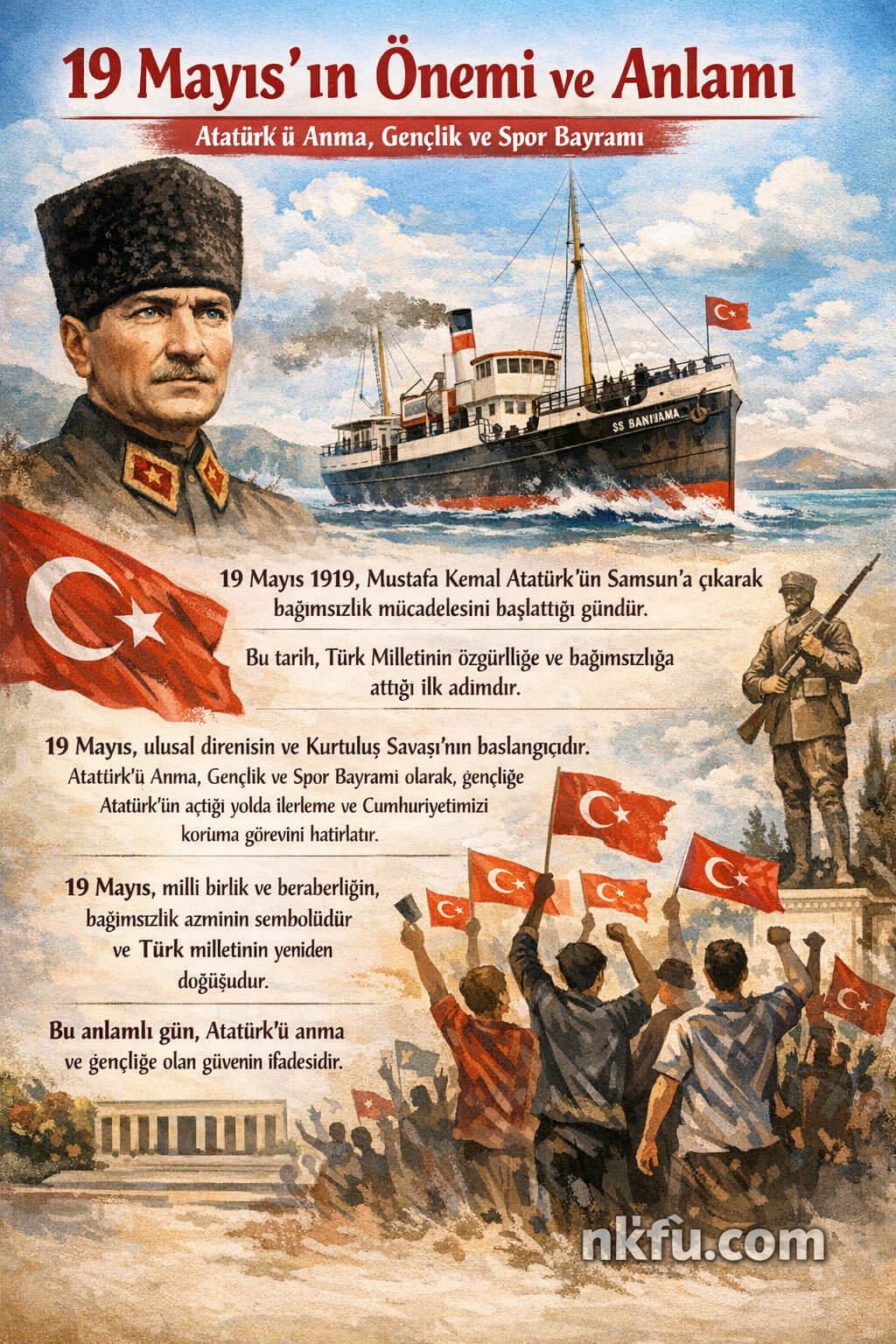 19 Mayıs İle İlgili Yazı, 19 Mayıs'ın Önemi ve Ne Anlama Geldiğini Açıklayınız!