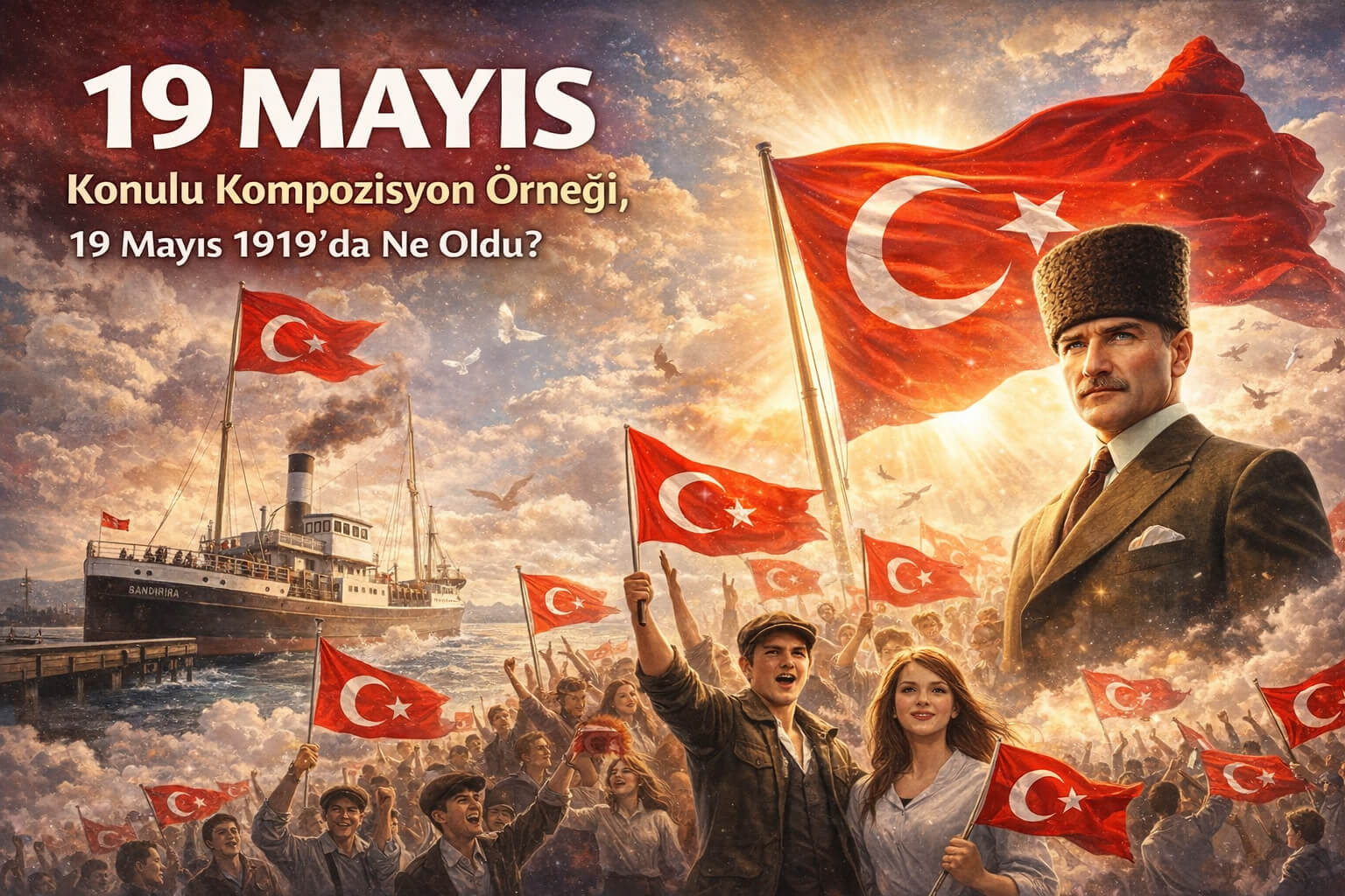 19 Mayıs Konulu Kompozisyon Örneği