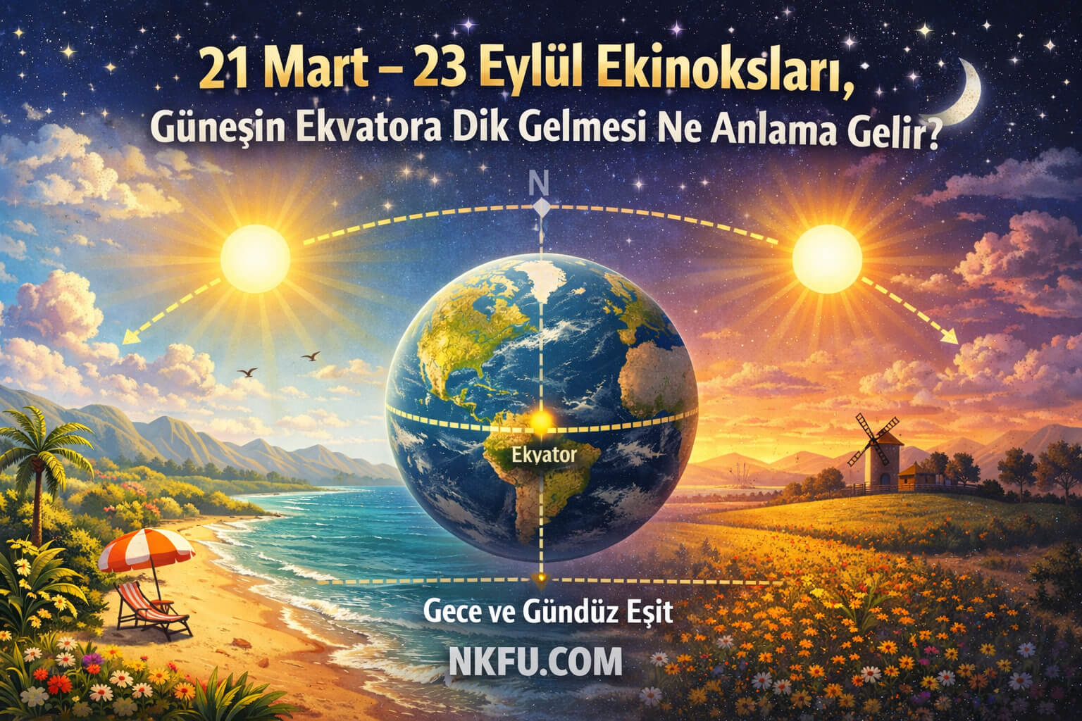 21 Mart - 23 Eylül Ekinoksları