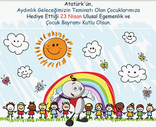 23 Nisan Kutlama Mesajları Yazıları, Çocuk Bayramı Resimli Kutlamaları, Mesajlar