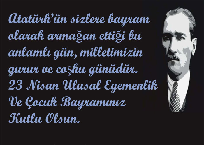 23 Nisan Kutlama Mesajları Yazıları, Çocuk Bayramı Resimli Kutlamaları, Mesajlar