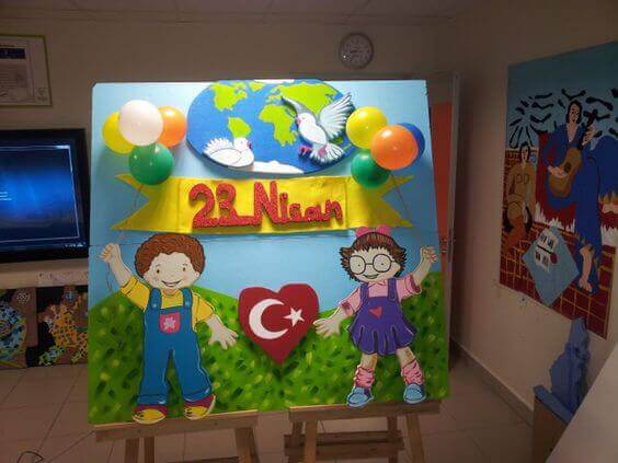23 Nisan Pano Çalışma Örnekleri
