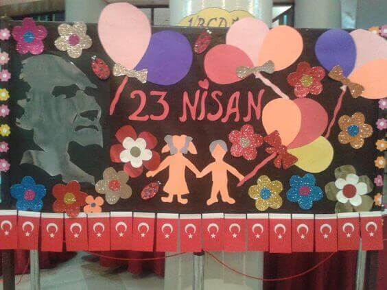23 Nisan Pano Çalışma Örnekleri