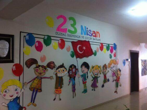 23 Nisan Pano Çalışma Örnekleri