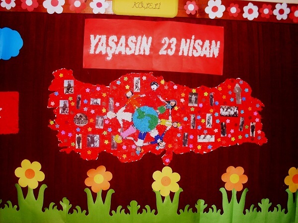 23 Nisan Pano Çalışma Örnekleri