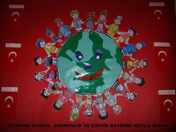 23 Nisan Pano Çalışma Örnekleri