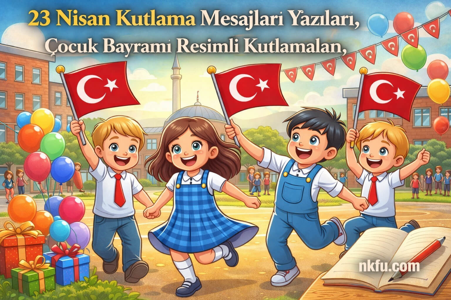 23 Nisan Kutlama Mesajları Yazıları