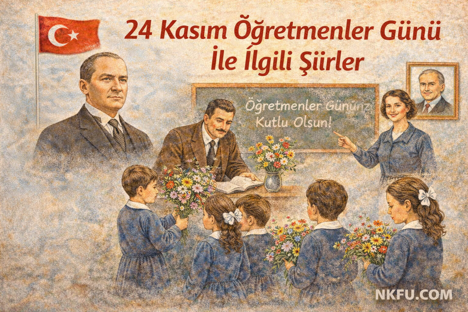 Öğretmenler Günü Şiirleri 24 Kasım, Öğretmenler İle İlgili En Anlamlı Şiirler