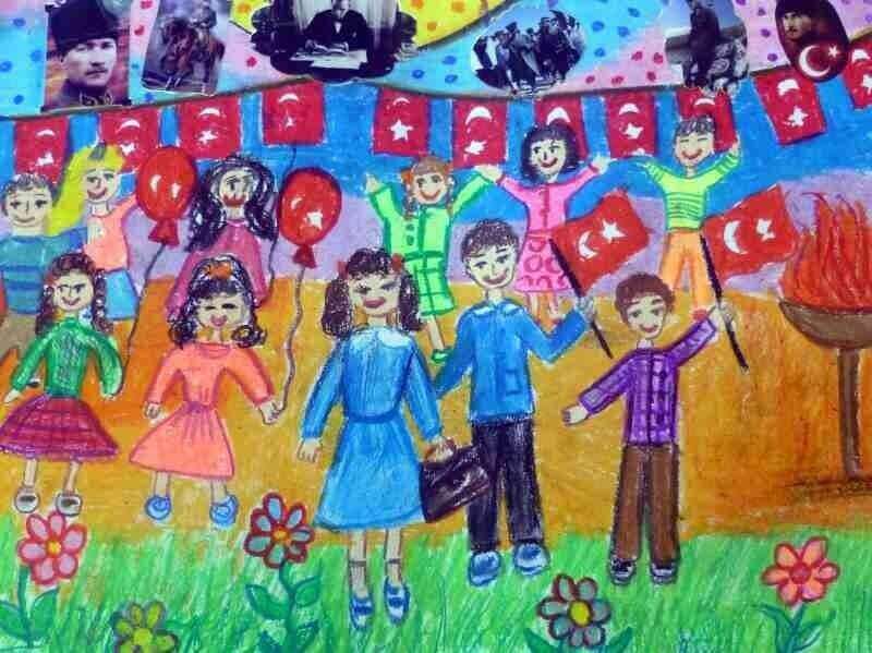 29 Ekim Cumhuriyet Bayramı Resimleri - 29 Ekim Resmi Nasıl Çizilir?