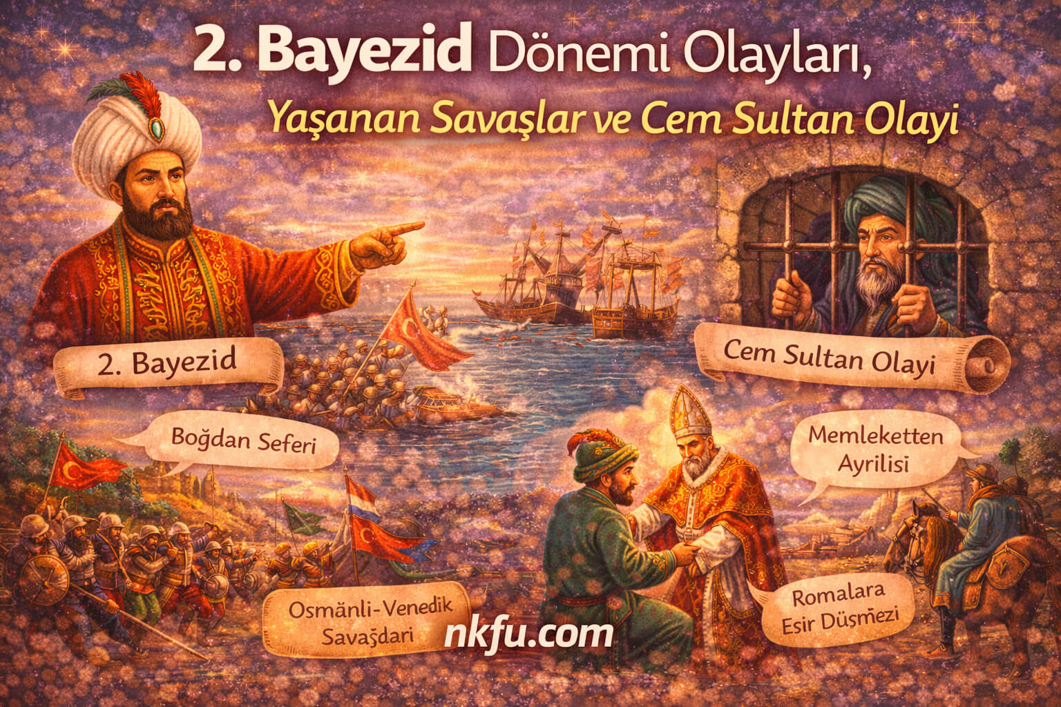 2. Bayezid Dönemi Olayları, Yaşanan Savaşlar ve Cem Sultan Olayı