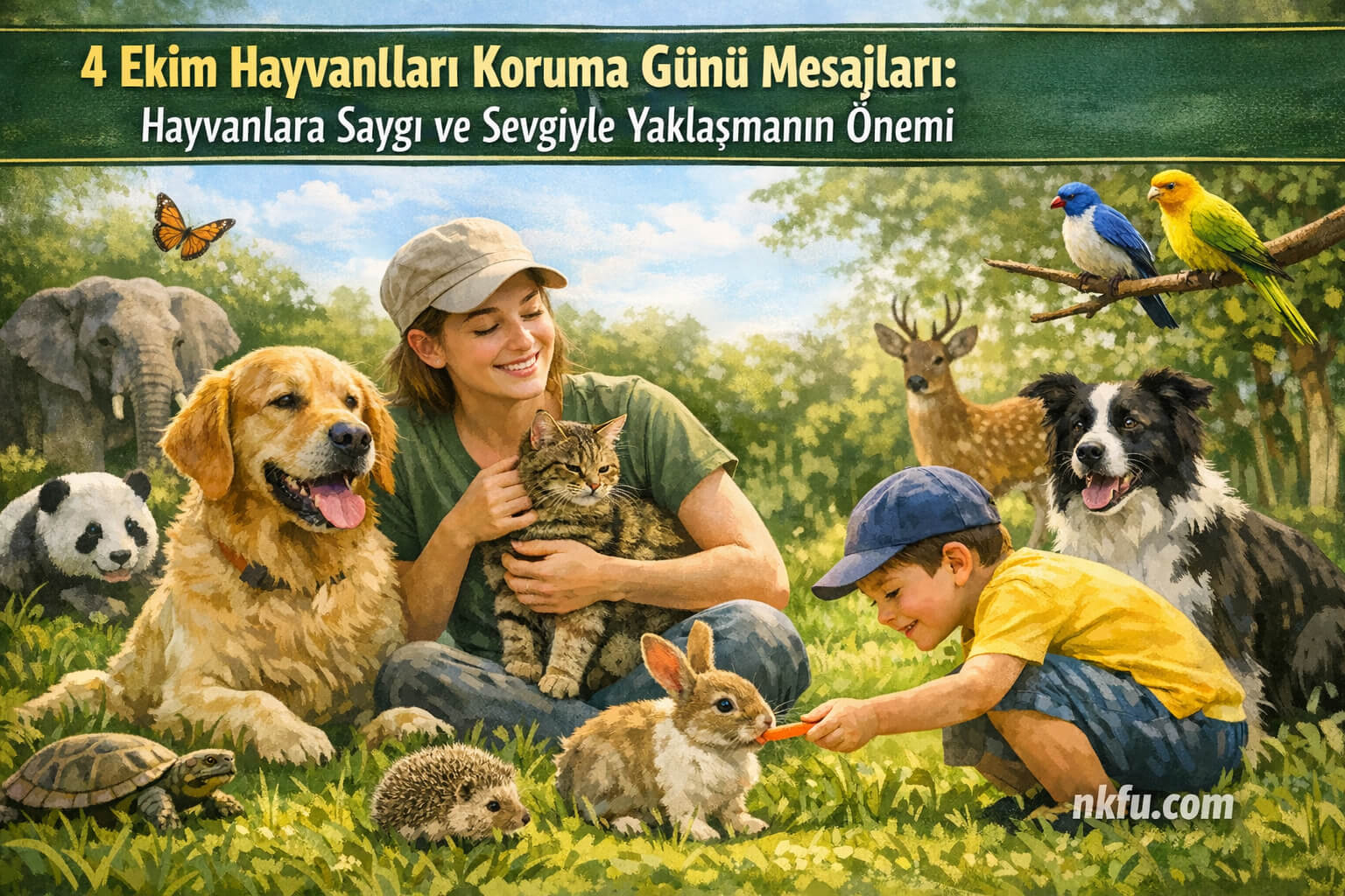 4 Ekim Hayvanları Koruma Günü Mesajları