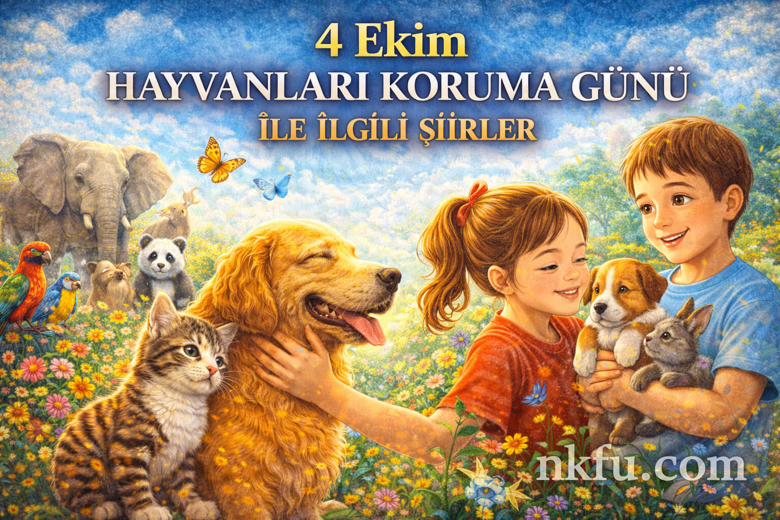 4 Ekim Hayvanları Koruma Günü İle İlgili Şiirler