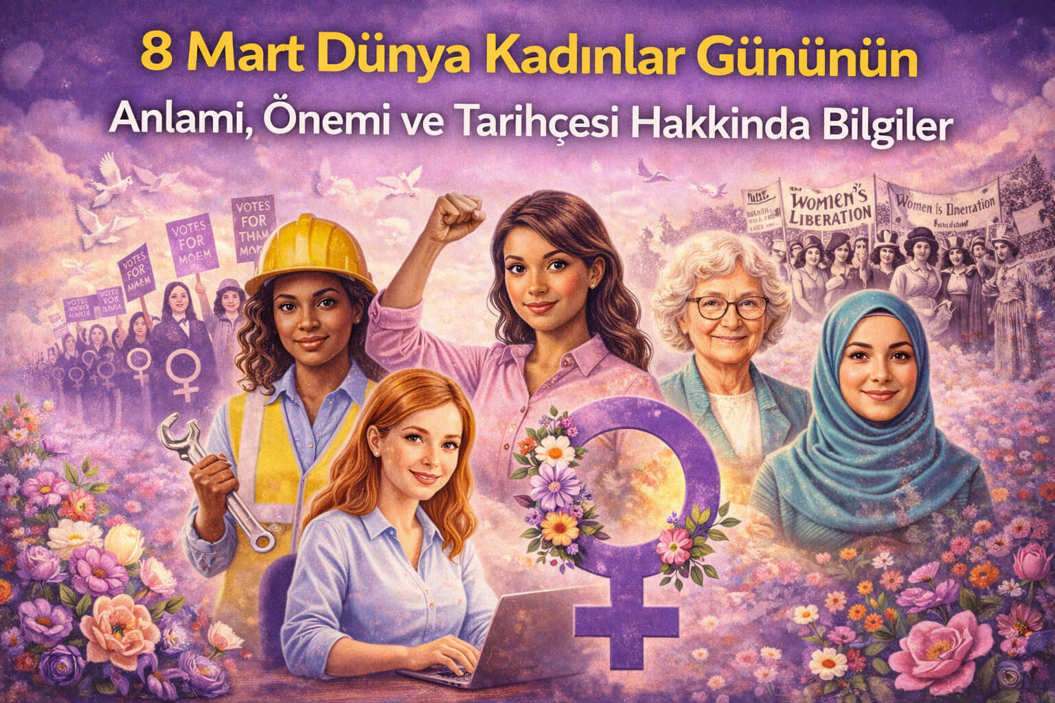 8 Mart Dünya Kadınlar Gününün Anlamı, Önemi ve Tarihçesi Hakkında Bilgiler