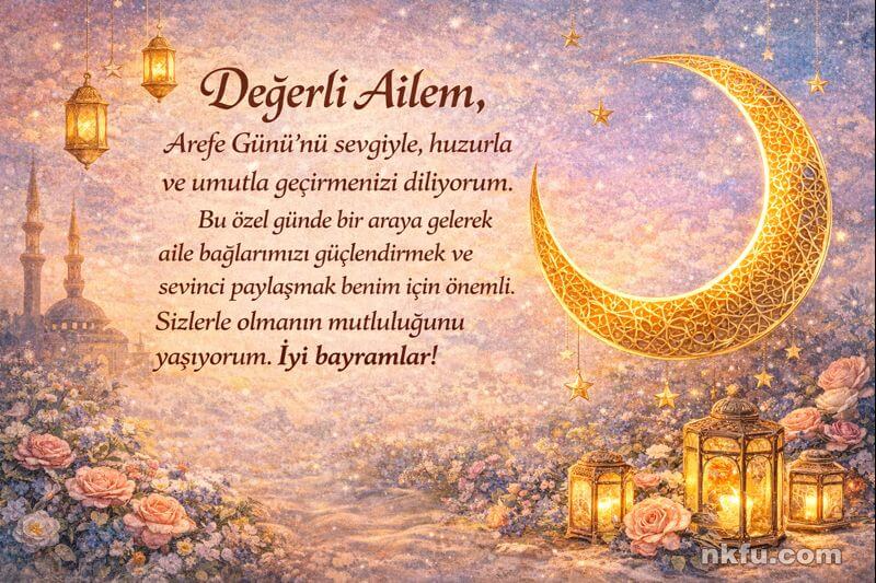 Arefe Günü Mesajları