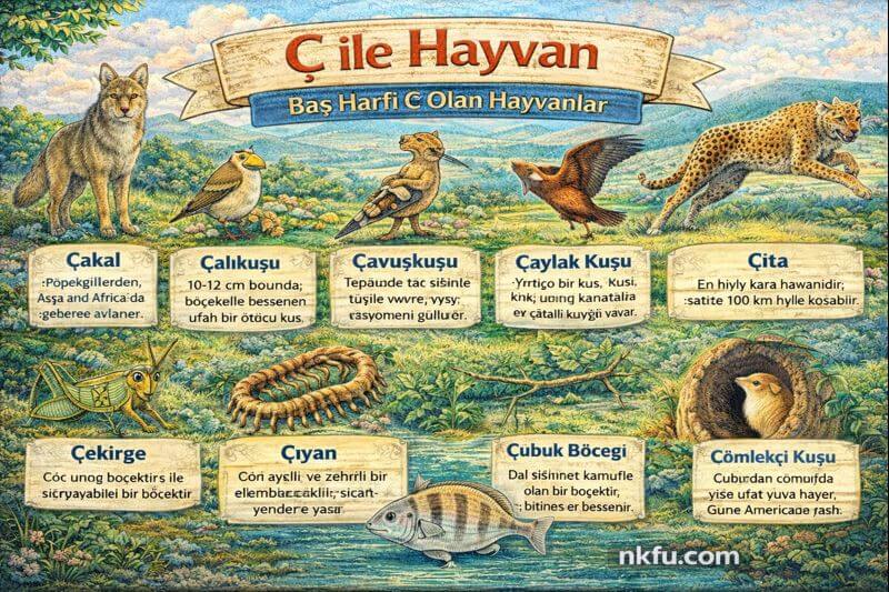 Ç ile Hayvan