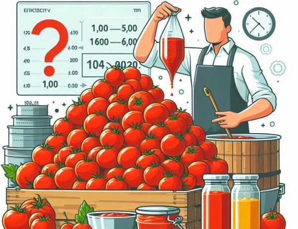 1 Kilo Salça İçin Ne Kadar Domates Gerekir?