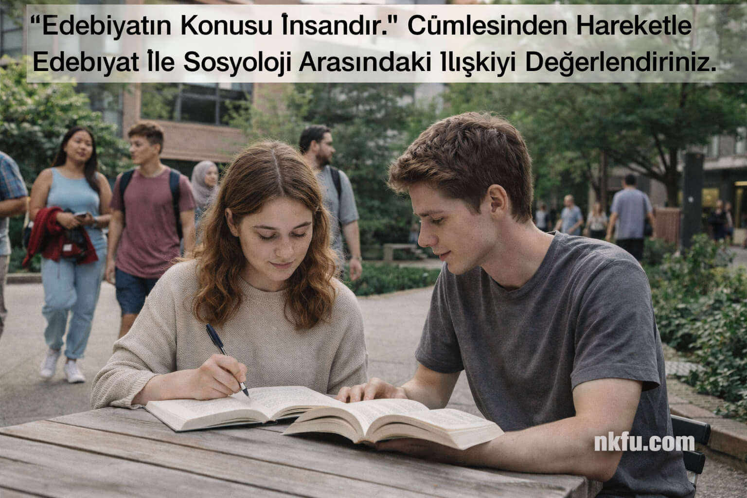 “Edebiyatın Konusu İnsandır.” Cümlesinden Hareketle Edebiyat İle Sosyoloji Arasındaki İlişkiyi Değerlendiriniz.