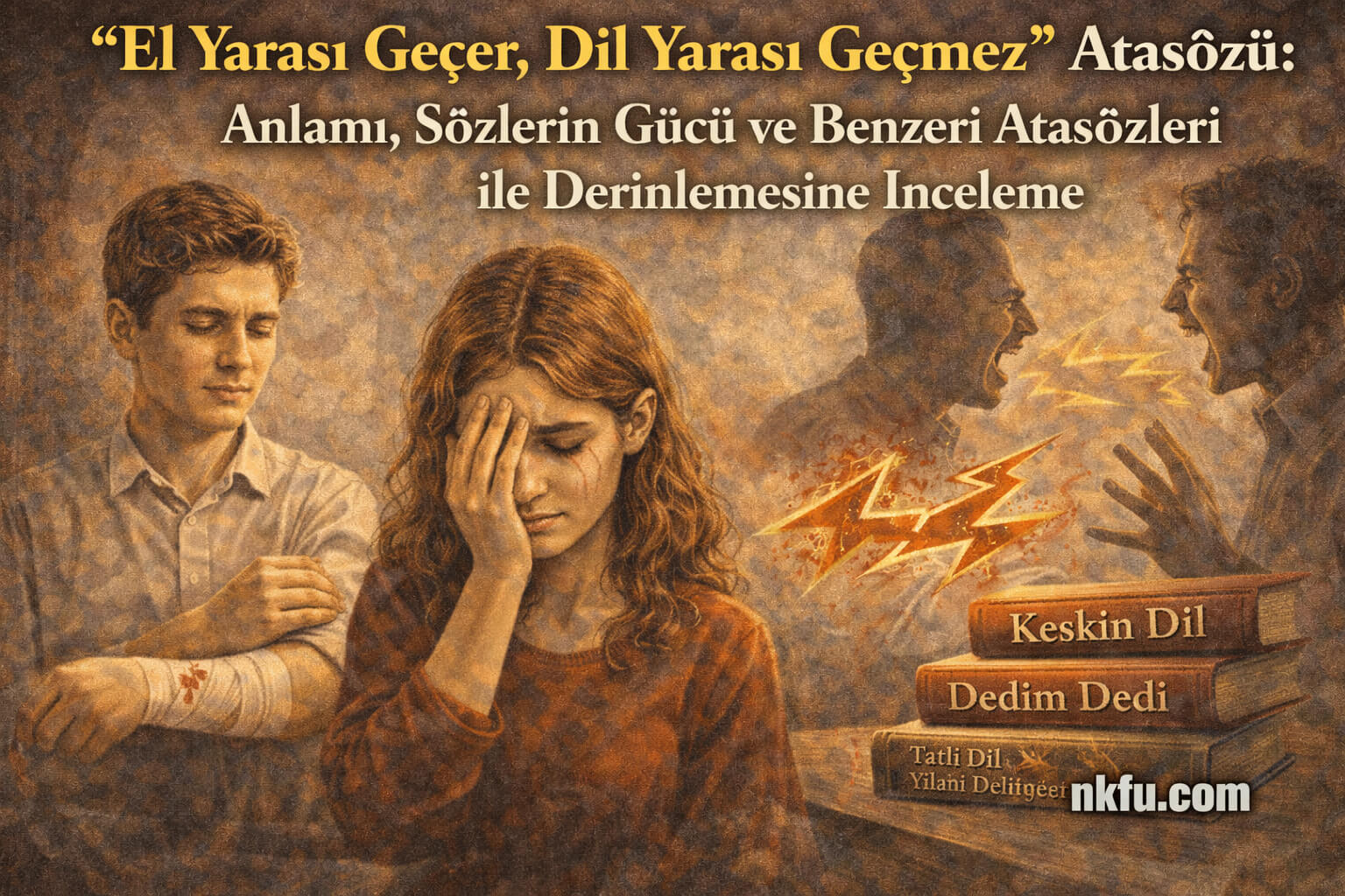 "El Yarası Geçer, Dil Yarası Geçmez" Atasözü